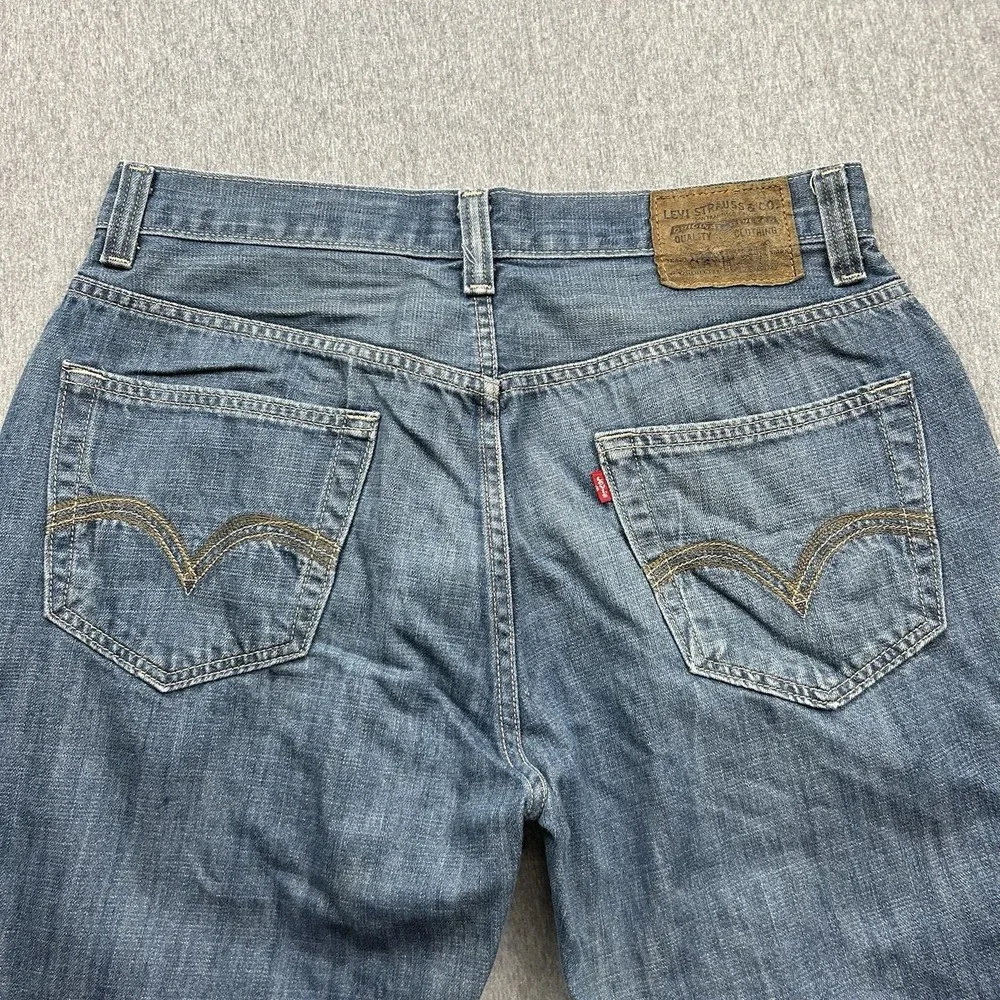 Levis 559 Relaxed Straight‎ Jeans Mens 34x28 Blue Medium Wash Denim Pants